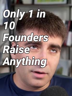 He says only 1 in 10 founders raise ANYTHING. And if your whole plan is investors, you've already lost. The brutal math nobody shows you on TV.